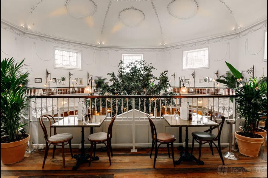 Balcony restaurant hire at The Botanist